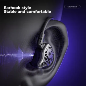 PLEXTONE G31 VENUM HiFi Gaming Earphones - Image 6