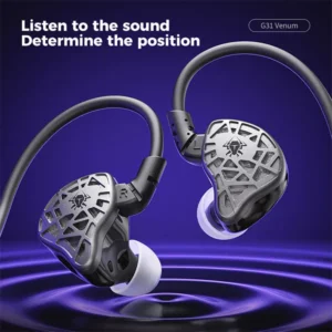 PLEXTONE G31 VENUM HiFi Gaming Earphones - Image 5
