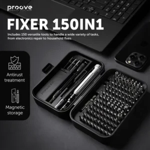 Proove Fixer 150-in-1 Screwdriver Repair Tool Kit Set
