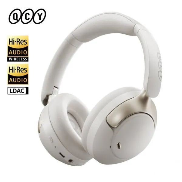 QCY H3 Pro Hi-Res LDAC ANC Over Head Headphones