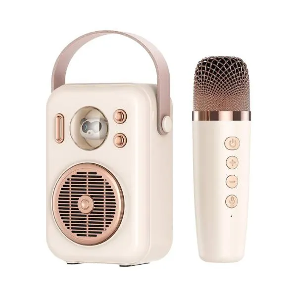 SoundPEATS Hi-Singing Karaoke Speaker and Mic with Colorful Lights