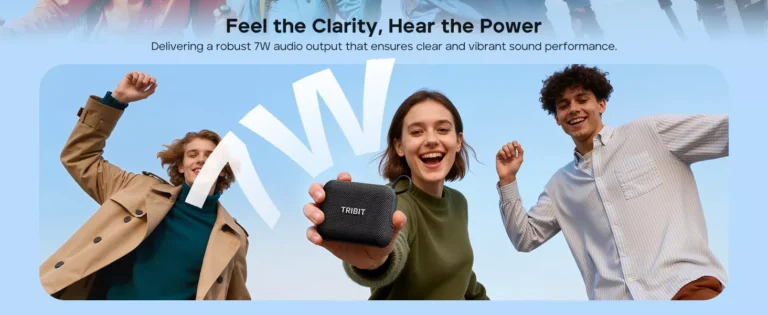 Tribit PocketGo Portable Bluetooth Speaker