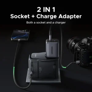 UGREEN 65W GaN Universal Travel Adapter (55001)