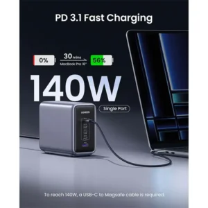 UGREEN CD333 Nexode 300W USB C GaN Charger-5 Ports Desktop Charger (90864)