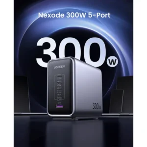 UGREEN CD333 Nexode 300W USB C GaN Charger-5 Ports Desktop Charger (90864)