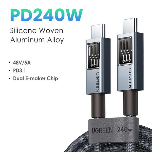 UGREEN US559 240W USB-C to USB-C Cable 1.5M (15367)