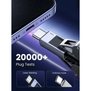 Ugreen L512 100W USB-C to USB-C Fast Charging Cable - Image 3