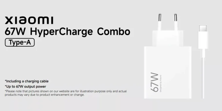 Xiaomi 67W HyperCharge Combo