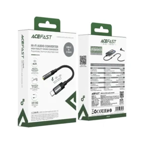 Acefast J12 Type-C To 3.5mm HiFi Audio Converter