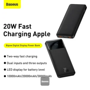 Baseus Bipow Digital Display 20W 10000mAh Powerbank