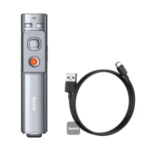 Baseus Rechargeable Orange Dot Wireless Presenter - Red Laser