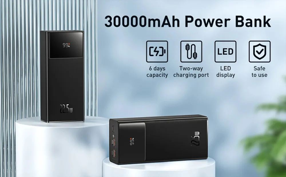 Baseus Star-Lord 22.5W 30000mAh Power Bank