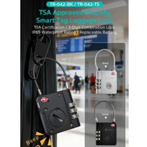 Coteci GPS Tracker Luggage Combination Lock