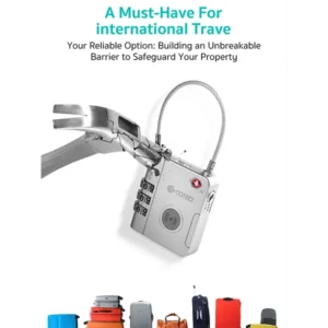 Coteci GPS Tracker Luggage Combination Lock (TR-042) - Image 5