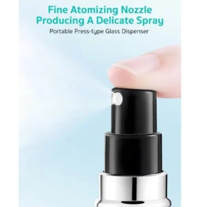 Coteci Mini 5ml Refillable Aluminum Perfume Atomizer Bottle - TR-034