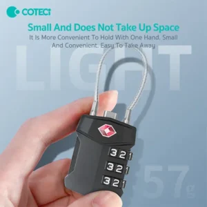 Coteci TR-005 TSA Customs Combination Lock