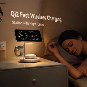 JOYROOM JR-W23 Qi2 4-in-1 Wireless Charger - Image 6