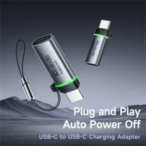 Mcdodo OT-2450 USB-C to USB-C 100W Auto Power Off Data Adapter