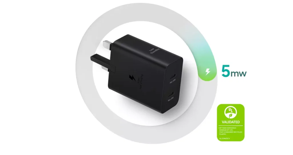 Samsung 50W Duo Power Adapter with USB-C Cable