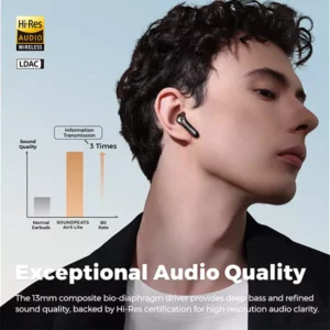 SoundPEATS Air5 Lite True Wireless Earbuds with Hi-Res LDAC Audio - Image 2