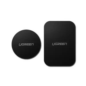 Ugreen LP123 Rectangular and Rounded Metal Plate for Magnetic Phone Stand 2Pcs (60410)