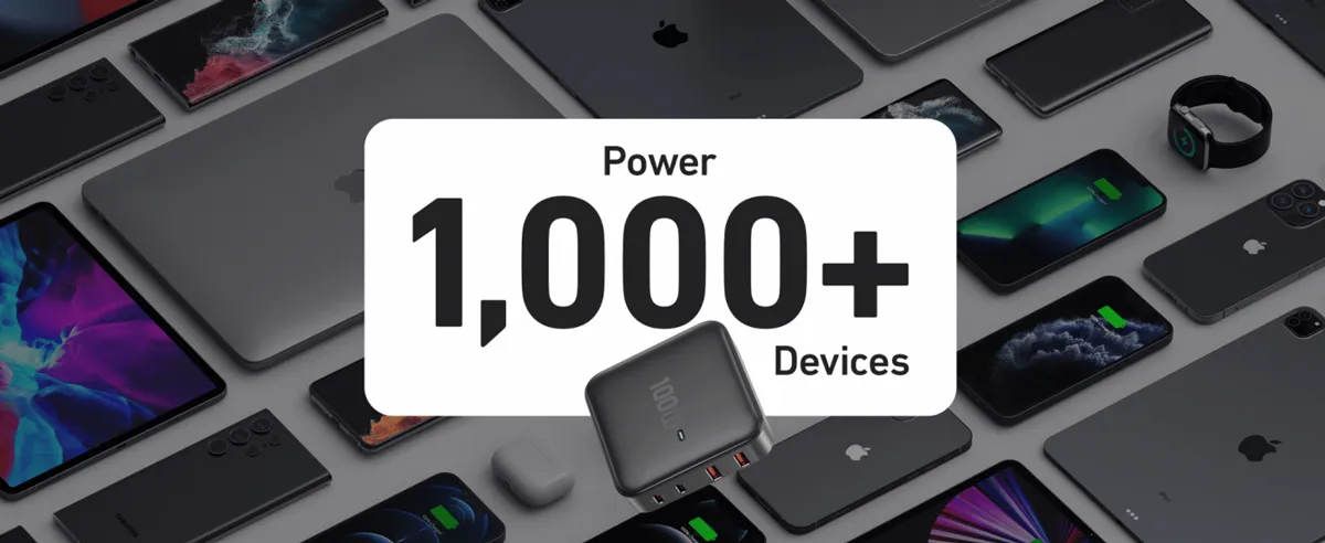 WiWU 100W Warrior Multi-port GaN Charger Wi-G013