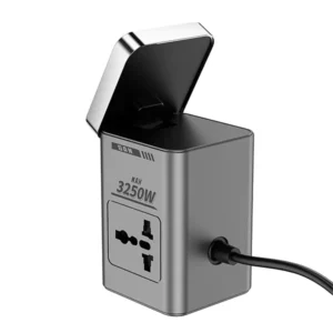 WiWU 65W GaN 8 in 1 Desktop Power Station Wireless Chager
