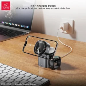 XUNDD XDCH-120 3 in 1 Magnetic Wireless Charger