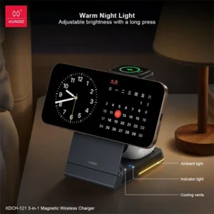 XUNDD XDCH-121 3-in-1 Magnetic Wireless Charger