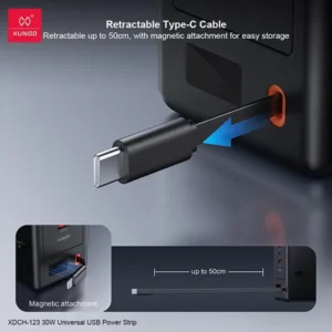 XUNDD XDCH-123 30W Universal USB Power Strip