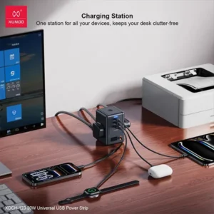 XUNDD XDCH-123 30W Universal USB Power Strip - Image 5