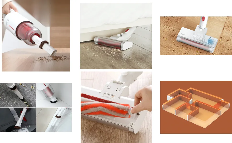 Xiaomi Deerma VC20 Plus Handheld Portable Wireless Rechargeable Vacuum Cleaner