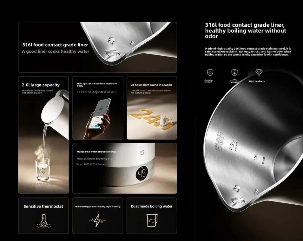 Xiaomi Mijia Electric Kettle 3 Pro