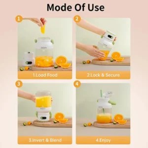 Zhenmi ZMGZ J15 Large Capacity Portable Juicer