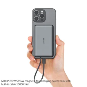 ACEFAST M18 PD 20W 10000mAh Magnetic Power Bank - Image 3