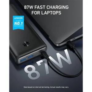 Anker PowerCore 3 Elite 25600mAh,PD 87W Power Bank - A1291