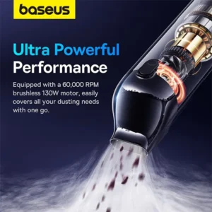 BASEUS A5 16000Pa Portable Cordless Car Vacuum Cleaner