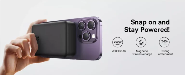 Baseus 20W 20000mAh Magnetic Mini Wireless Power Bank