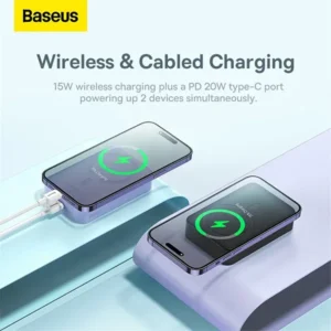 Baseus 20W 20000mAh Magnetic Mini Wireless Power Bank
