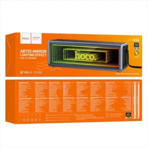 Hoco HC40 Mirror Lighting Effect Bluetooth Speaker