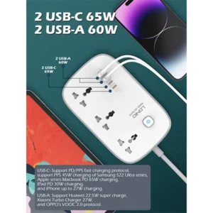 Ldnio SC3416 Power Strip 65W