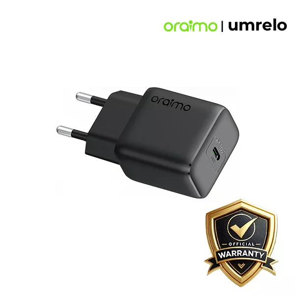 Oraimo 25W GaN Ultra Fast Type-C Charger with USB-C Cable