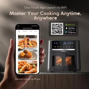Oraimo NutriFry S1 Ultra 1500W 6L Air Fryer (OAF-521A) - Image 9