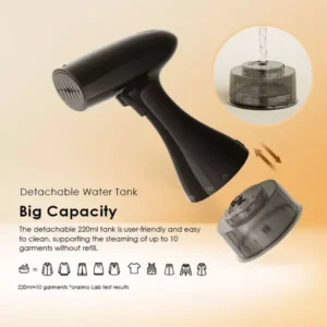 Oraimo SmartSteamer 1500W Handheld Garment Steamer (EUOHI-201A) - Image 6