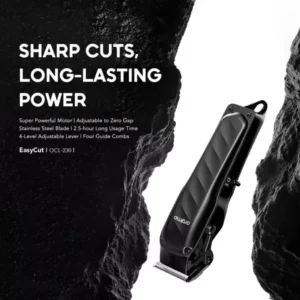 Oraimo Trimmer EasyCut Super Powerful Adjustable Hair Clipper (OCL-230) - Image 3