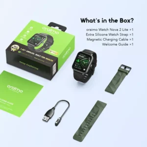 Oraimo Watch Nova 2 Lite AMOLED Calling Smart Watch (OSW-814L) - Image 7