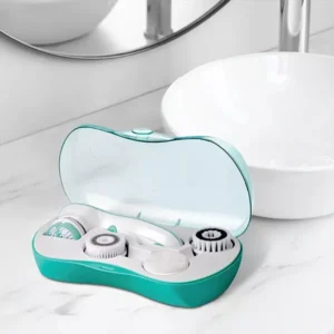 Porodo Lifestyle 4 in 1 Facial Cleansing Brush - Image 6