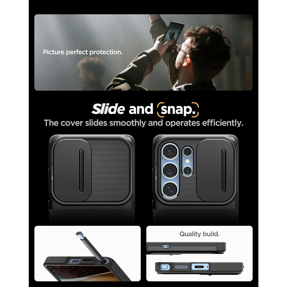 Spigen Galaxy S25 Ultra Optik Armor Case