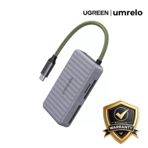 UGREEN CM868 USB-C 3.0 SD TF Card Reader with 4 Card Storage Slots (55886)