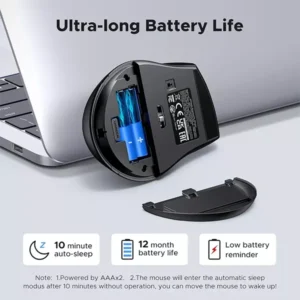 UGREEN M511 Wireless Ergonomic Mouse (45012 ) - Image 5